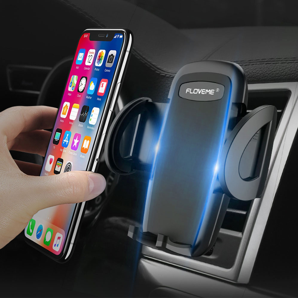 X 11 New Compact 10W Wireless Car Phone Usb type C Charger 360 Degree rotation Strong Abs+Magnetic Compatible With iPhone 12 pro pro max mini XS XR SE Universal Air Vent Mount Holde 